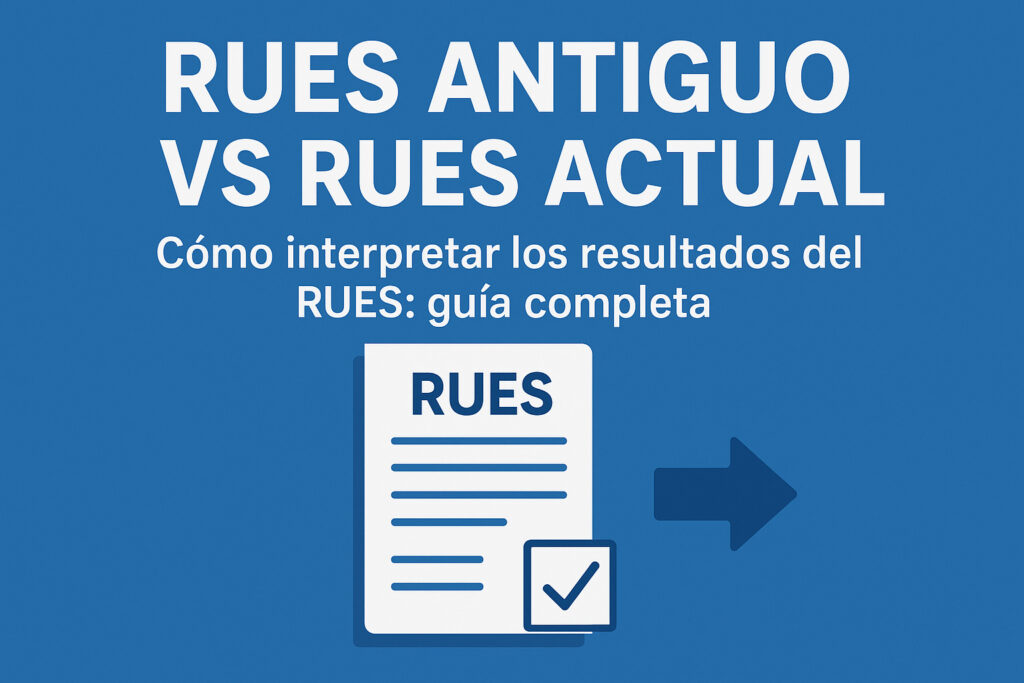 interpretar resultados rues